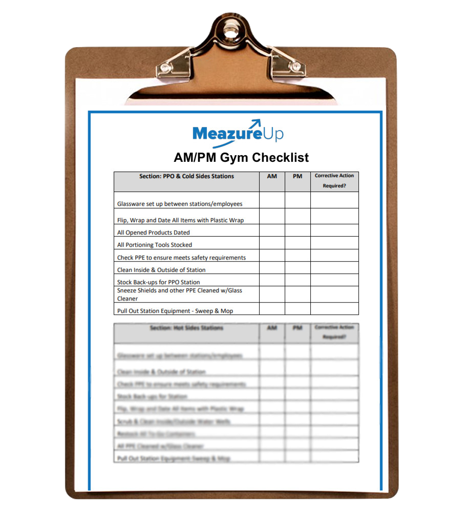 Am Pm Gym Checklist